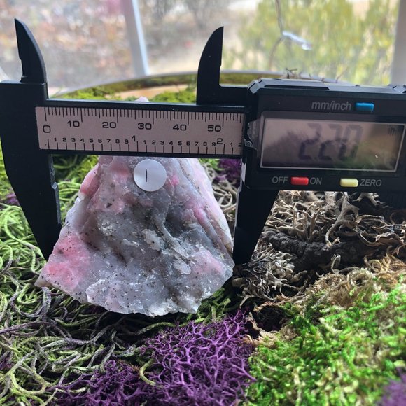 Rare, Unicorn Stone, raw natural unicorn stone chunk, lepidolite, smoky quartz - Picture 7 of 13